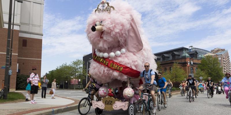 Kinetic Sculpture Race, Baltimore, Maryland, sculpture, art, events, parade