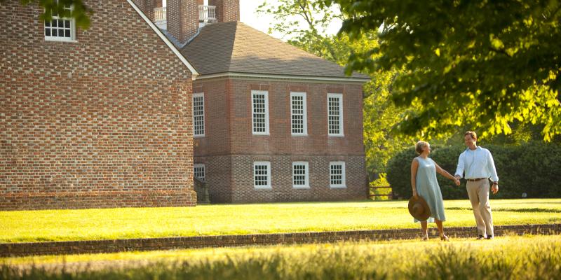 Stratford Hall, birthplace of General Robert E. Lee, along Chesapeake Bay Wine Trail