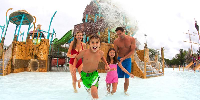 Hurricane Harbor water park in Maryland